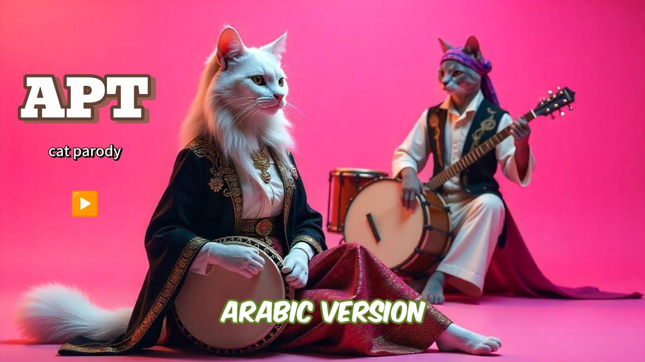 ROSÉ Bruno Mars - APT. ( Cat Parody ) Arabic Version 아파트고양이 패러디 🇺🇸 🇰🇷 🇸🇦#apt #cat ROSÉ Bruno Mars - APT. ( Cat Parody ) Arabic Version 아파트고양이 패러디 🇺🇸 🇰🇷 🇸🇦#apt #cat