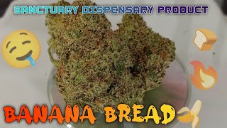 #71 Banana Bread (Official Product Review) Sanctuary Dispensary Product