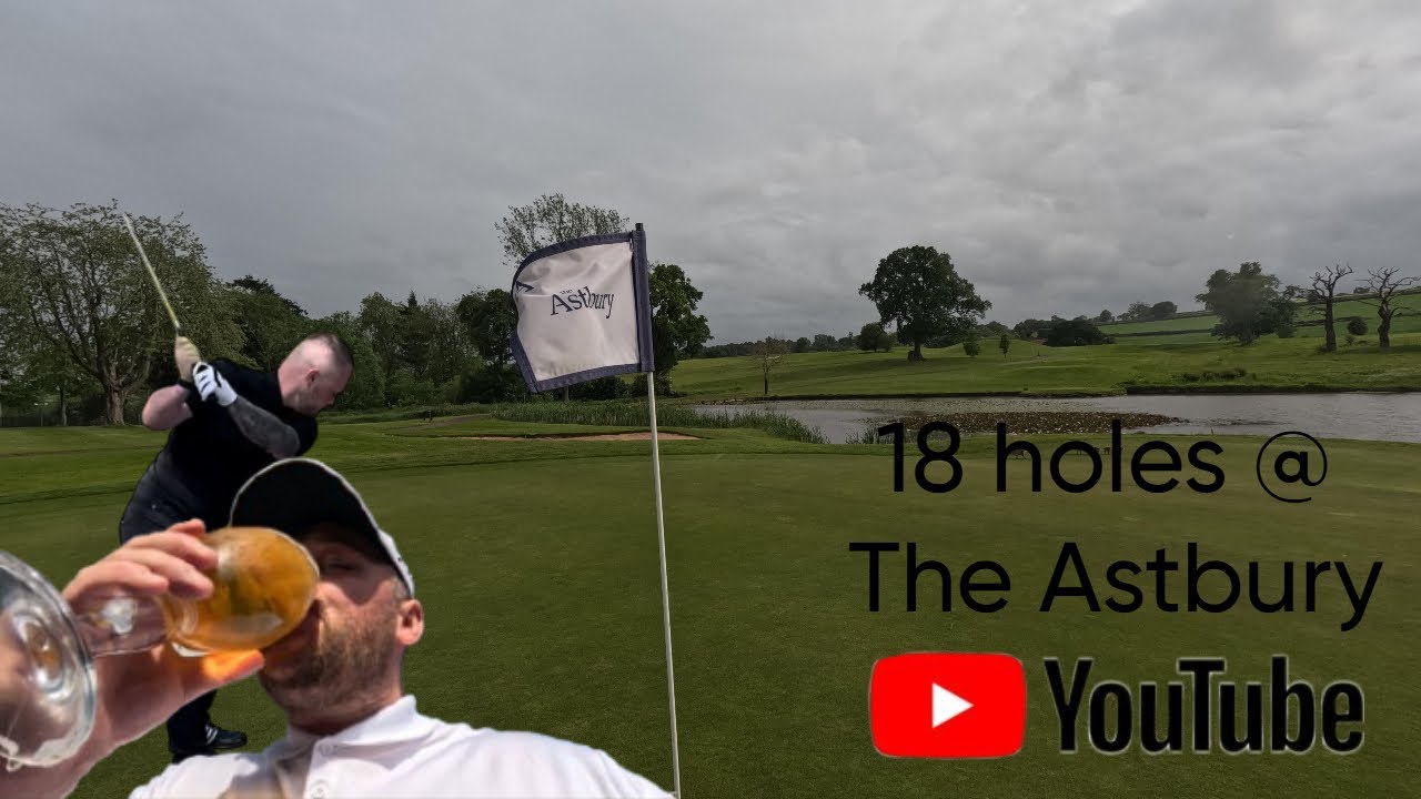 Fighting the forecast to get 18 holes in  @ The Astbury Golf course!