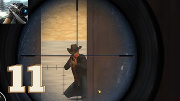 Sniper Honor 3D Shooting Game - Gameplay Walkthrough Part 11 - Chapter 4 Wild West  (Android, iOS)