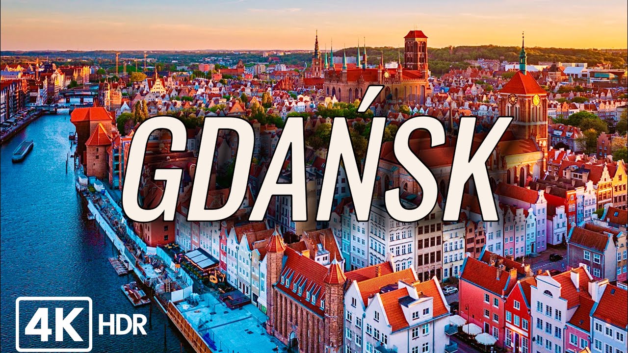 Gdańsk Poland 🇵🇱 | 4K Walking Tour | Poland’s magnificent Baltic port city | 4K HDR UHD