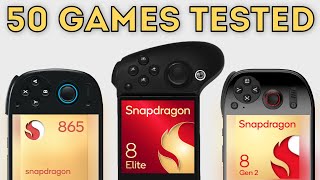 Snapdragon 8 Elite vs 8 Gen 2 vs 865 (Switch)