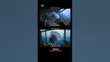 AI midjourney video prompt reveal. Image vs video. #ai #midjourney #aivideo #aivideogenerator