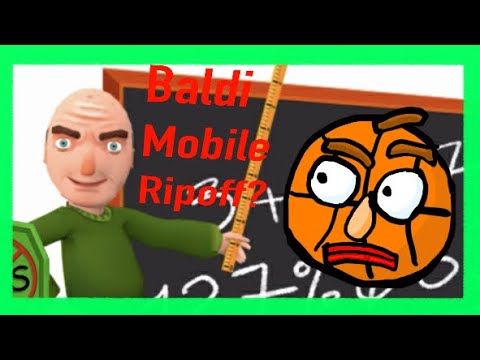 Baldi Basics Ios Ripoff Bready’s Basics is goofy (Baldi Mobile Ripoff) - YouTube