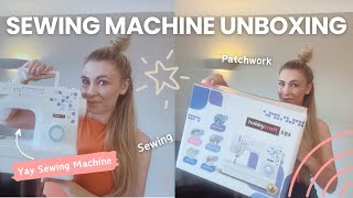 Hobbycraft 19s Sewing Machine Unboxing | unlocking a new skill | unboxing and exploring a new craft.