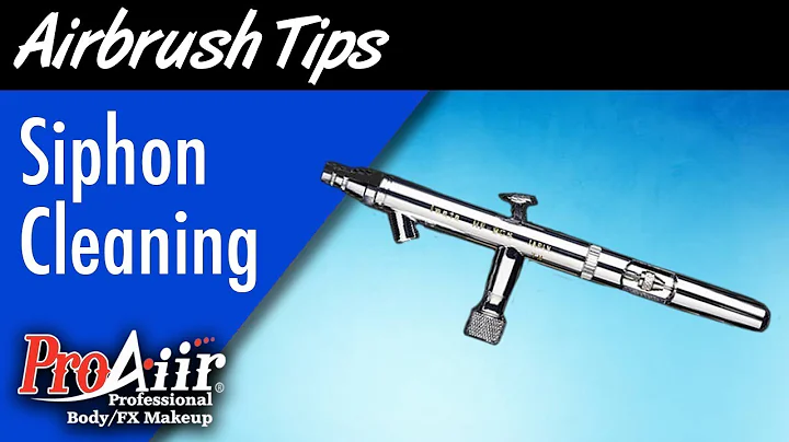 Siphon Airbrush Cleaning and Troubleshooting