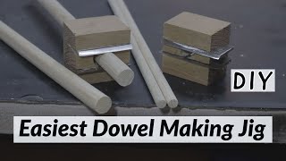 Excellent Way To Make Wooden Dowels | Easiest Dowel Making Jig by My Projects Lab 61,779 views 2 years ago 9 minutes, 44 seconds