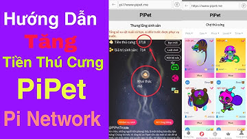 Hướng dẫn cách tăng số tiền thú cưng trong game pipet - cách kiếm xu nhanh | shop pi network