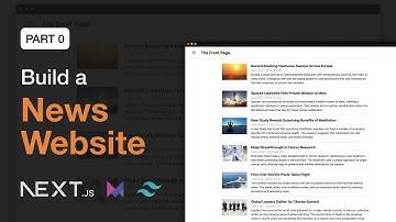 Building a news website with animations - PART 0: Intro