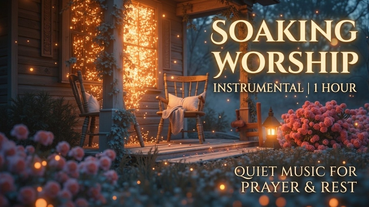 Peaceful Worship Instrumental ~ Deep Soaking Prayer Music & Holy Spirit ...