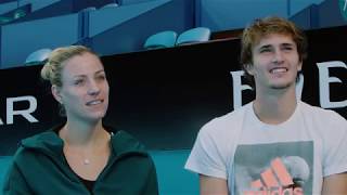 Team Germany: How well do you know each other? | Mastercard Hopman Cup 2018