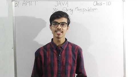 STRING MANIPULATION IN JAVA| CLASS10 ICSE JAVA PROGRAMMING IN STRING MANIPULATION|CHAR FUNCTIONS