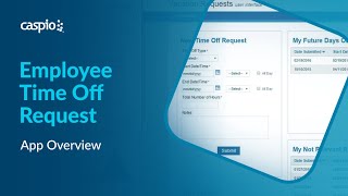 Time Off Request App Overview