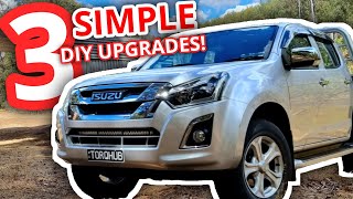 3 EASY mods you NEED on your DMAX. The ULTIMATE TOURER without spending BIG?!? | Budget Tourer Ep.1