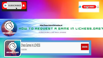 How to request a game in lichess for play online with friends ?