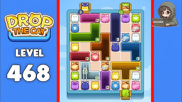 Drop The Cat level 468 solution