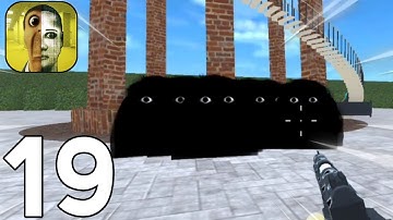 ANGRY MUNCI 😱 Nextbots In Backrooms Shooter (Part 19)