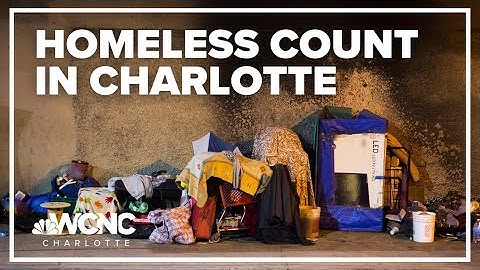 Homeless count begins in Mecklenburg County