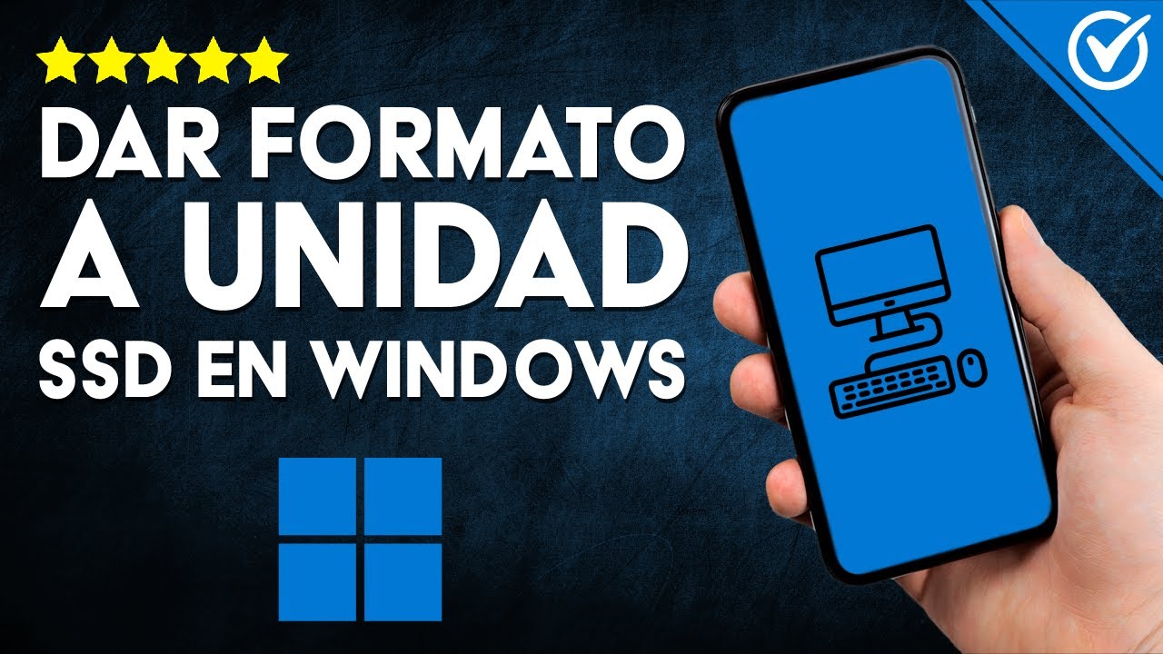 Cómo DAR FORMATO a una UNIDAD SSD POR PRIMERA VEZ en Windows 11/10/8/7