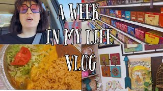 A VLOG WEEK IN MY LIFE: ESTATE SALE, ANTIQUE MALL, MEXICAN FOOD, MORNING ROUTINE, NEEDING TARGET RUN