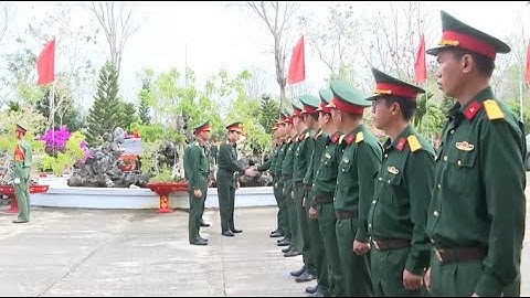 Đại tướng Nguyễn Tân Cương thăm, kiểm tra Trung đoàn 66, Sư đoàn 10, Quân đoàn 34