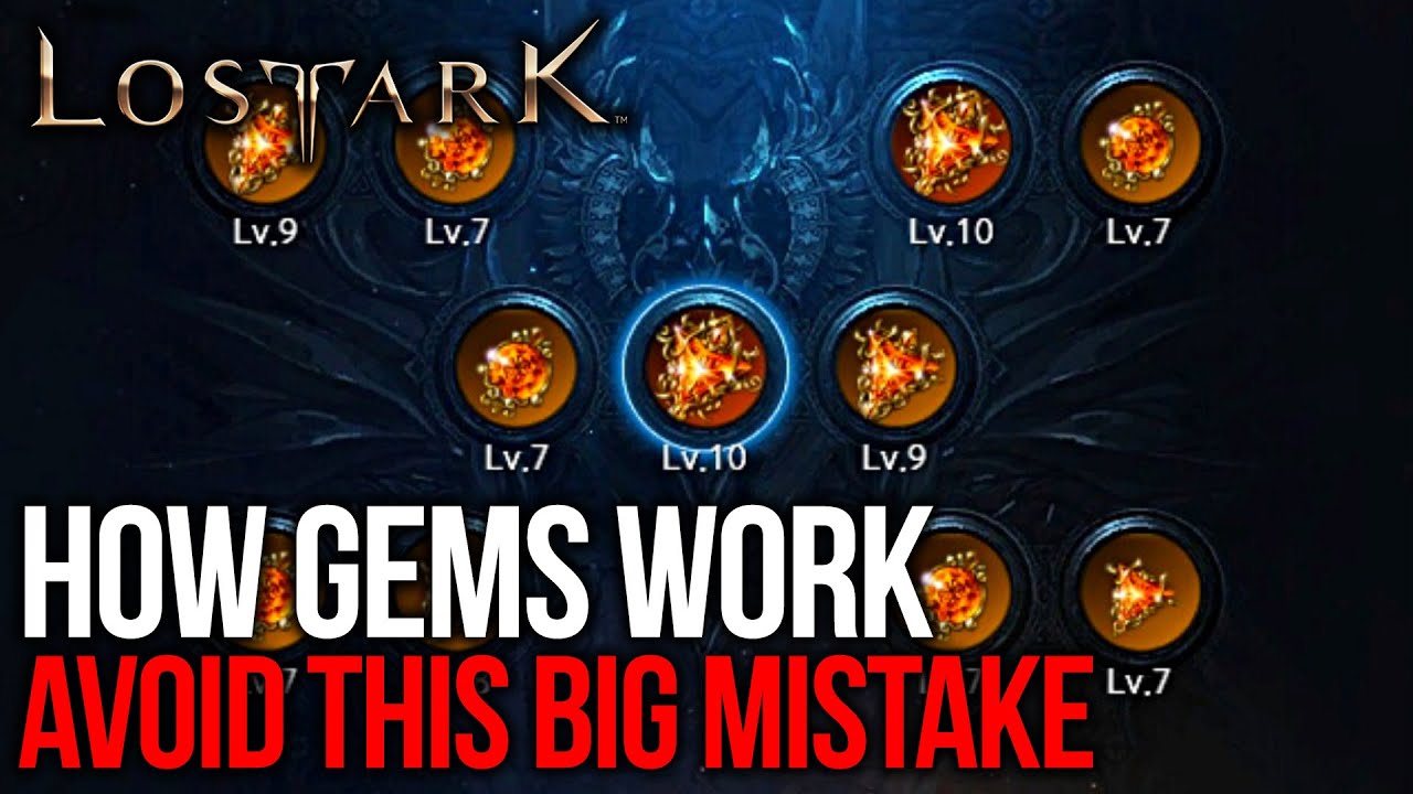 LOST ARK COMPLETE GEM GUIDE - DON'T SKIP THESE! Tier 2 & Tier 3 Gems for Beginners