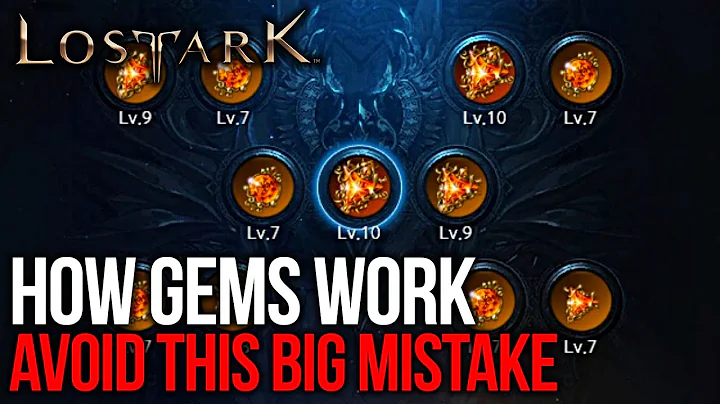 LOST ARK COMPLETE GEM GUIDE - DON'T SKIP THESE! Tier 2 & Tier 3 Gems for Beginners