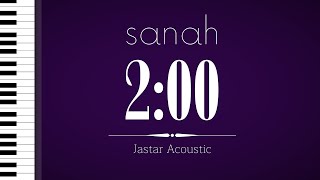 Video thumbnail of "sanah - 2:00 / Karaoke / Piano Instrumental"