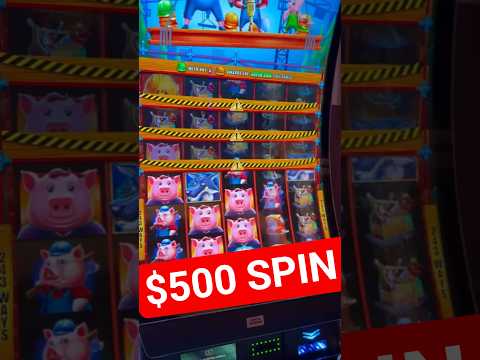 $500 Spin MEGA JACKPOT #Shorts #Casino #Vegas