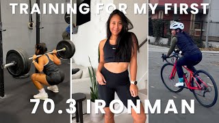 WEEK OF IRONMAN 70.3 TRAINING EP. 3 | Balancing training with a full-time job & life
