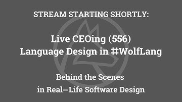Live CEOing Ep 556: Language Design in Wolfram Language [Multicomputation]