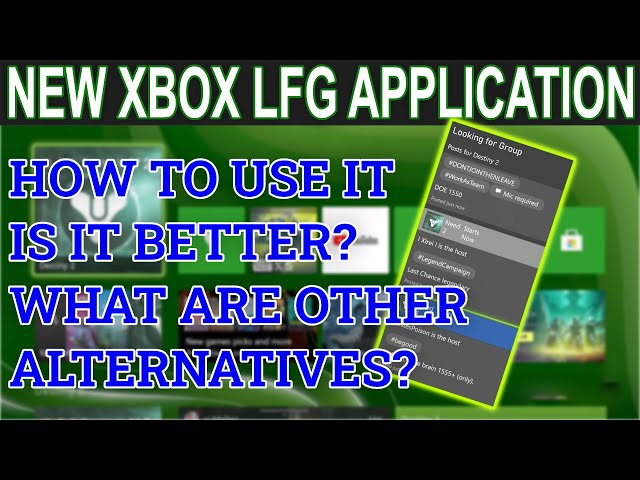 The NEW XBOX LFG Is It Good? How To Use DESTINY 2 XBOX LFG, OTHER Destiny  LFG & More - YouTube