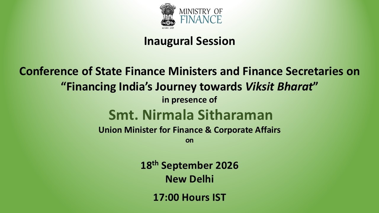 Inaugural Session of Financing India’s Journey towards Viksit Bharat