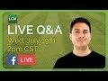 Live Q&amp;A With Me On Wednesday (watch this for details)