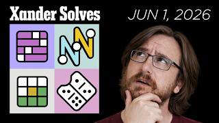 Jun 1st, 2026 | NYT Daily Puzzles | Connections | Strands | Wordle | Pips | Xander Solves