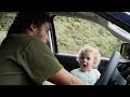 A car review with a toddler