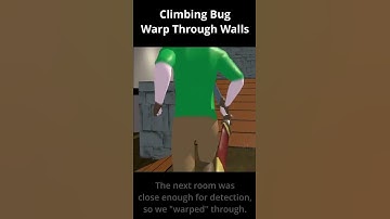 Climbing Bug - Warping Through Walls - Unity Game Development #shorts
