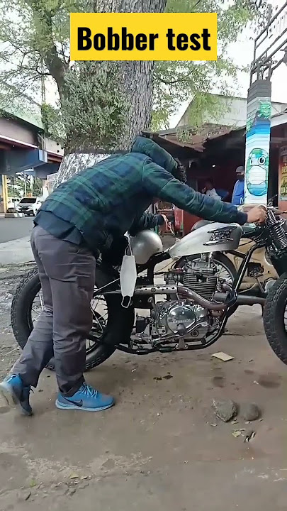 Test suara helikopter bobber #motormodifikasi #bobber #caferacer #shorts