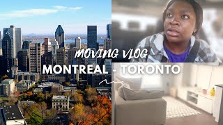 MOVING VLOG: Montréal to Toronto! | Pack with me