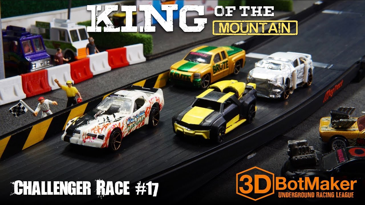 Custom Diecast Race Group #17 | King of the Mountain Hot Wheels Racing