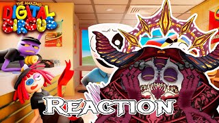 The Amazing Digital Circus - Ep 4: Fast Food Masquerade -REACTION - Hits abit close to home