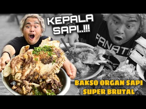 BAKSO SUPER ORGAN SAPI BRUTAL GAK NGOTAK..!!!! Bakso tok selok awar awar