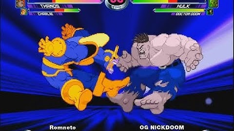 MvC2: Thanos Titan Crush Trades vs Hulk Gamma Crush .:12.29.20:.