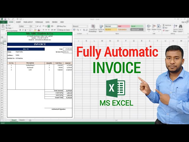 delhi tax invoice format in excel