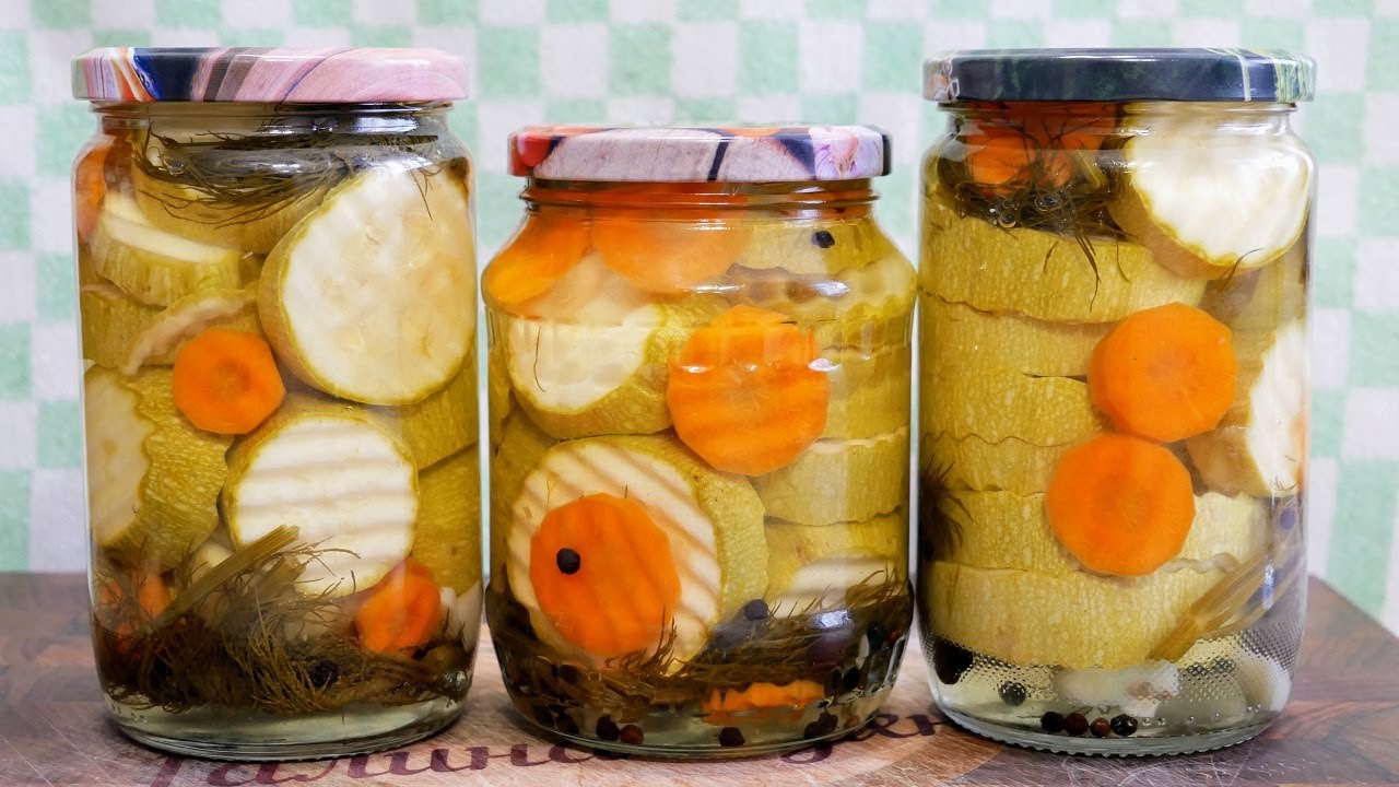 Самые вкусные маринованные кабачки - рецепт на зиму