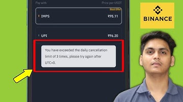 Fix Binance | You have exceeded the daily cancellation limit of 3 times, UTC+0