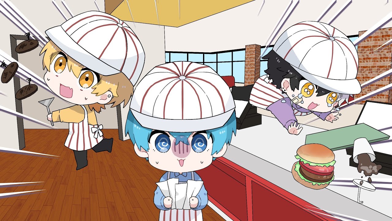 MBTI相性最悪のメンバーでハンバーガー経営したら崩壊したWWW【ころん】すとぷり