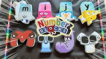 Unlocking the MYSTERY of Alphabet Lore MIJY VS Step SQUAD - ASMR Looking For Alphablocks #555