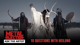 HEILUNG On The Strangest Instrument They Ever Recorded With & More  | Metal Injection