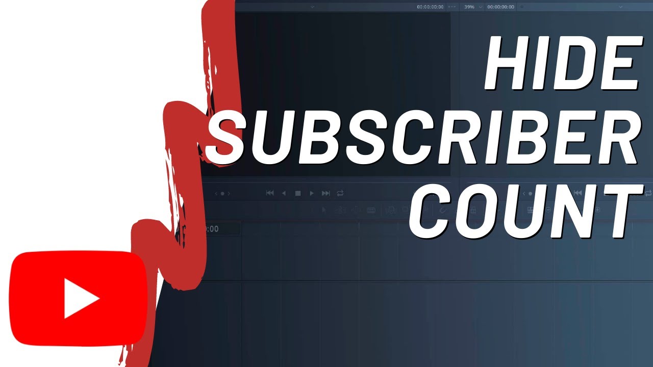 How to Hide Your YouTube Subscriber Count - YouTube